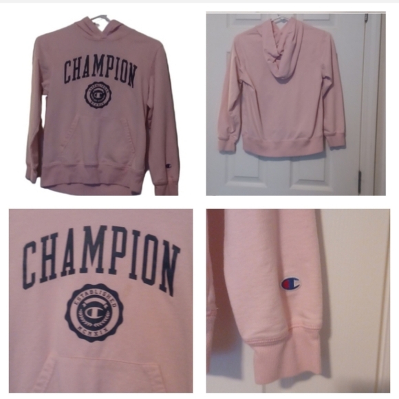 🌺Champion Pink Hoodie - Picture 1 of 12